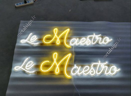 Enseigne Néon (Style Rétro & Moderne)