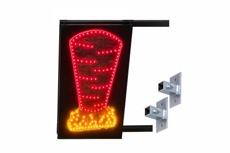 Enseigne LED Kebab double face